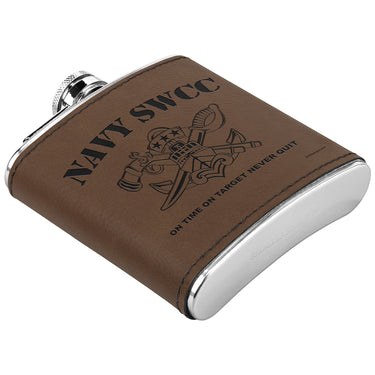 SWCC - On Time On Target Flask 6oz